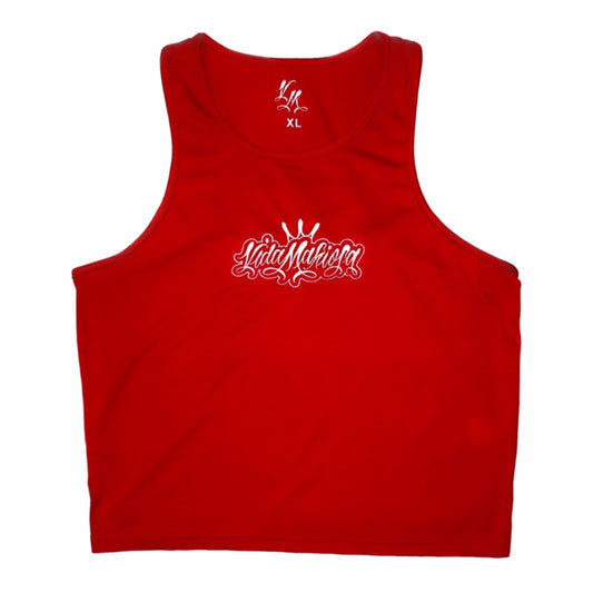 Women's Embroidered Vida Mafiosa Tank Top
